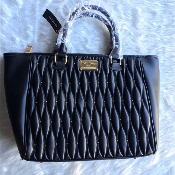 bebe quilted bag